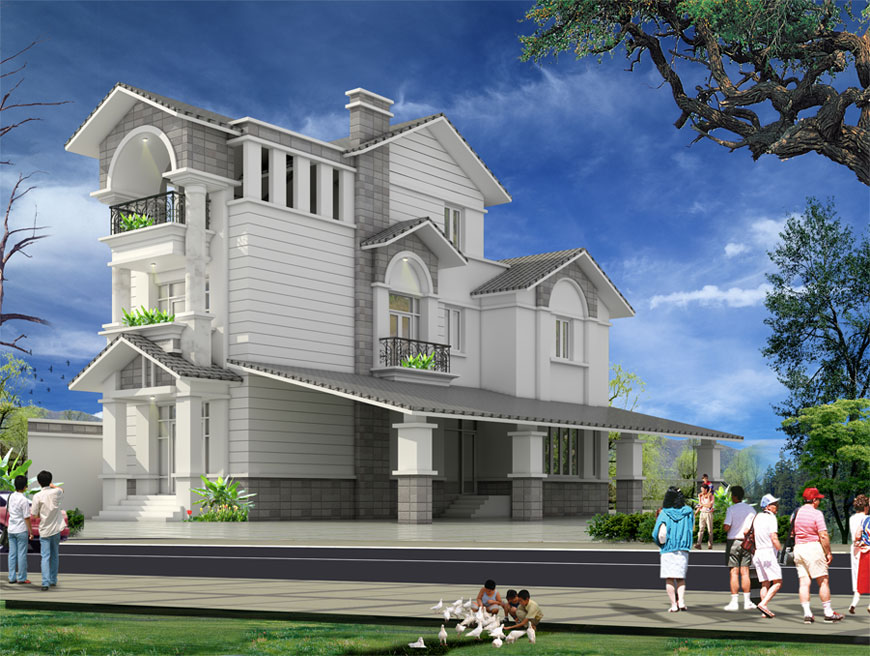 Dự án nhà ở biệt thự tại Đăk Nông đã hoàn thiện bàn giao